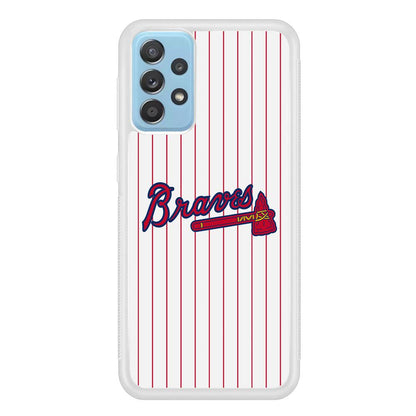 Atlanta Braves The Red Axe Samsung Galaxy A72 Case-Oxvistore