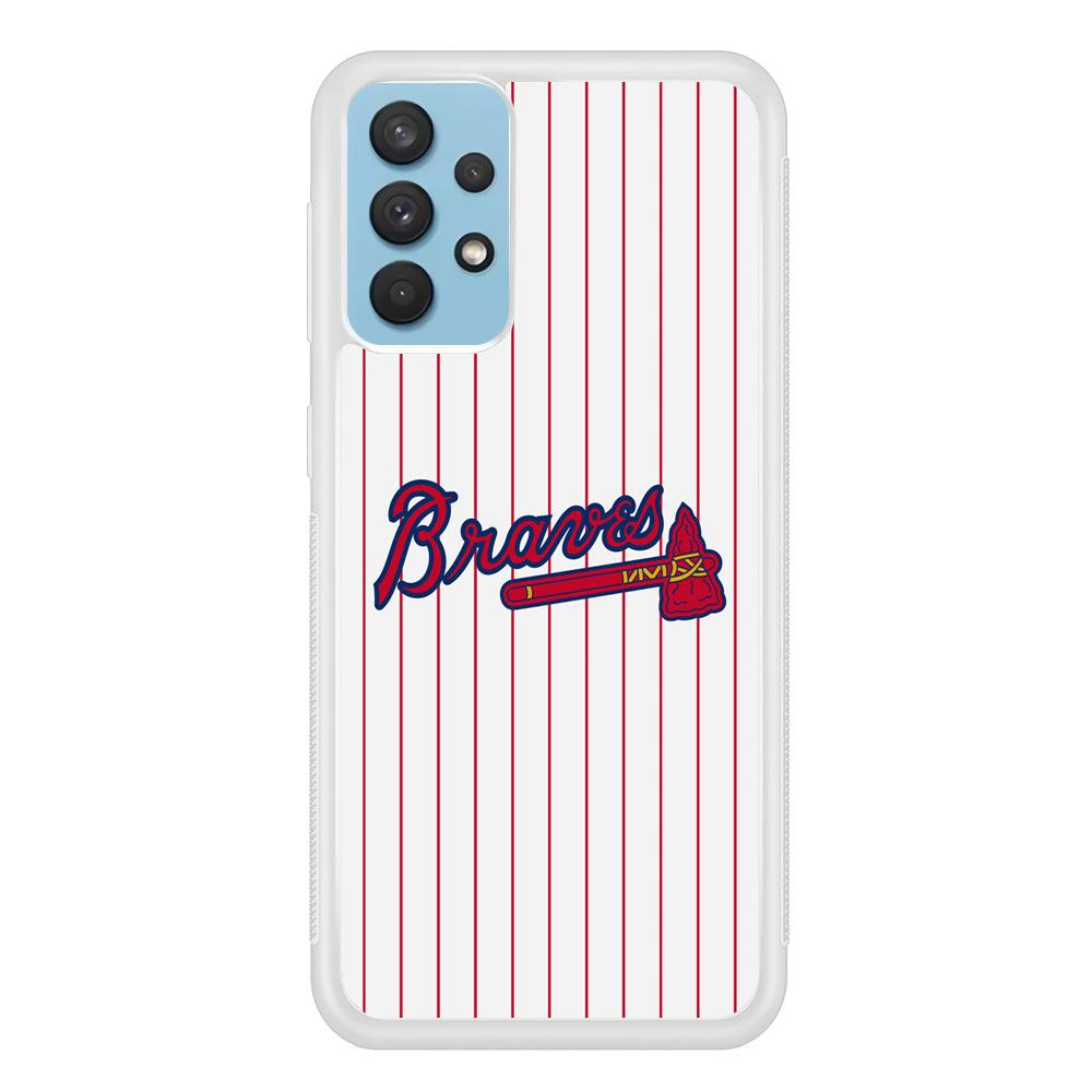 Atlanta Braves The Red Axe Samsung Galaxy A32 Case-Oxvistore