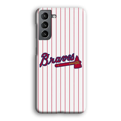 Atlanta Braves The Red Axe Samsung Galaxy S21 Plus Case-Oxvistore