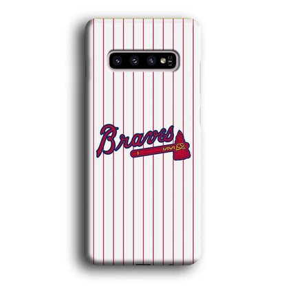 Atlanta Braves The Red Axe Samsung Galaxy S10 Case-Oxvistore