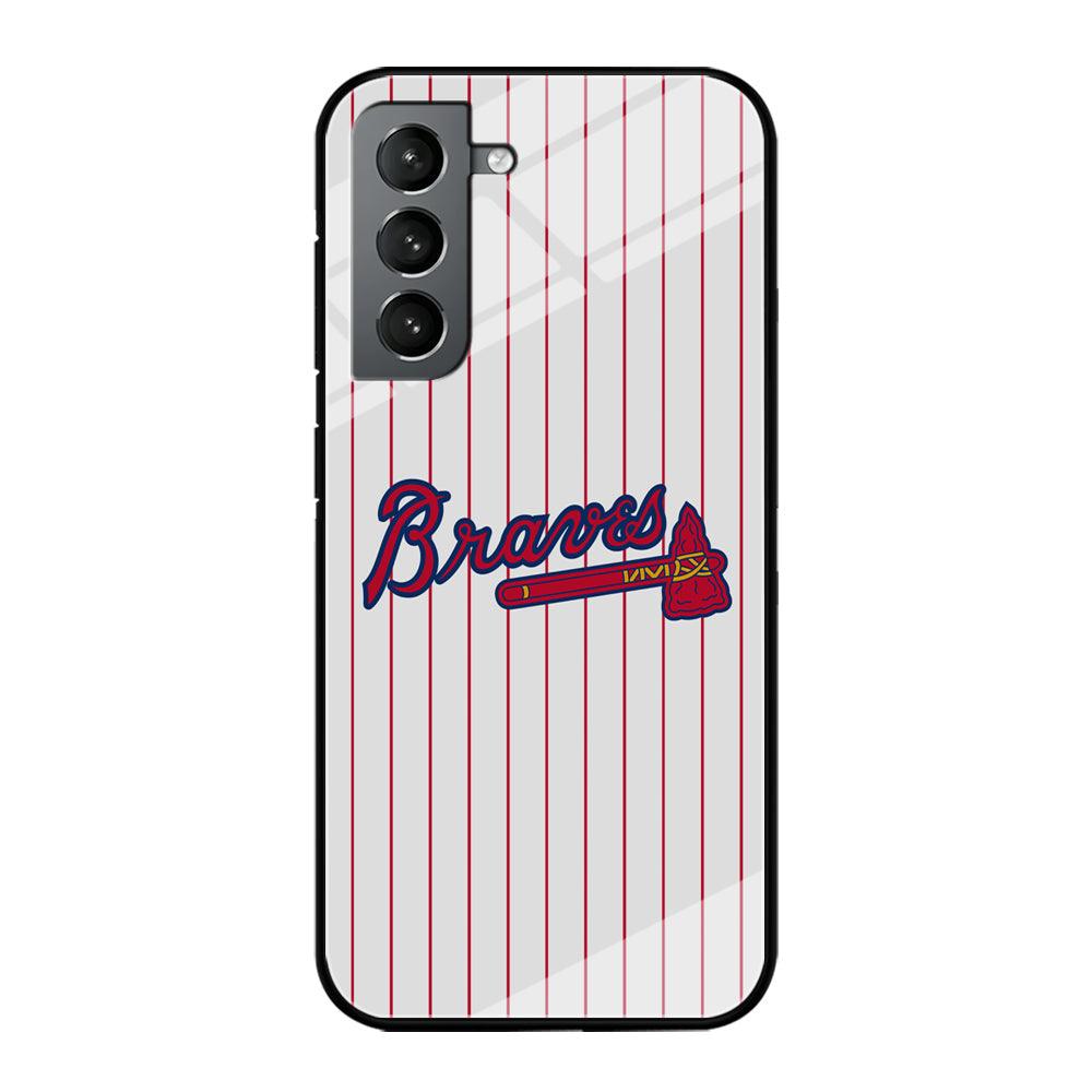 Atlanta Braves The Red Axe Samsung Galaxy S21 Case-Oxvistore