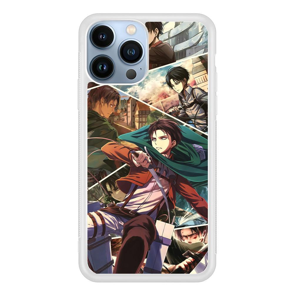 Attack on Titan Collage of Fighter iPhone 15 Pro Max Case-Oxvistore