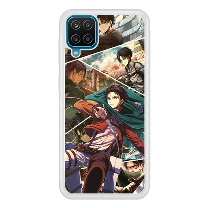 Attack on Titan Collage of Fighter Samsung Galaxy A12 Case-Oxvistore