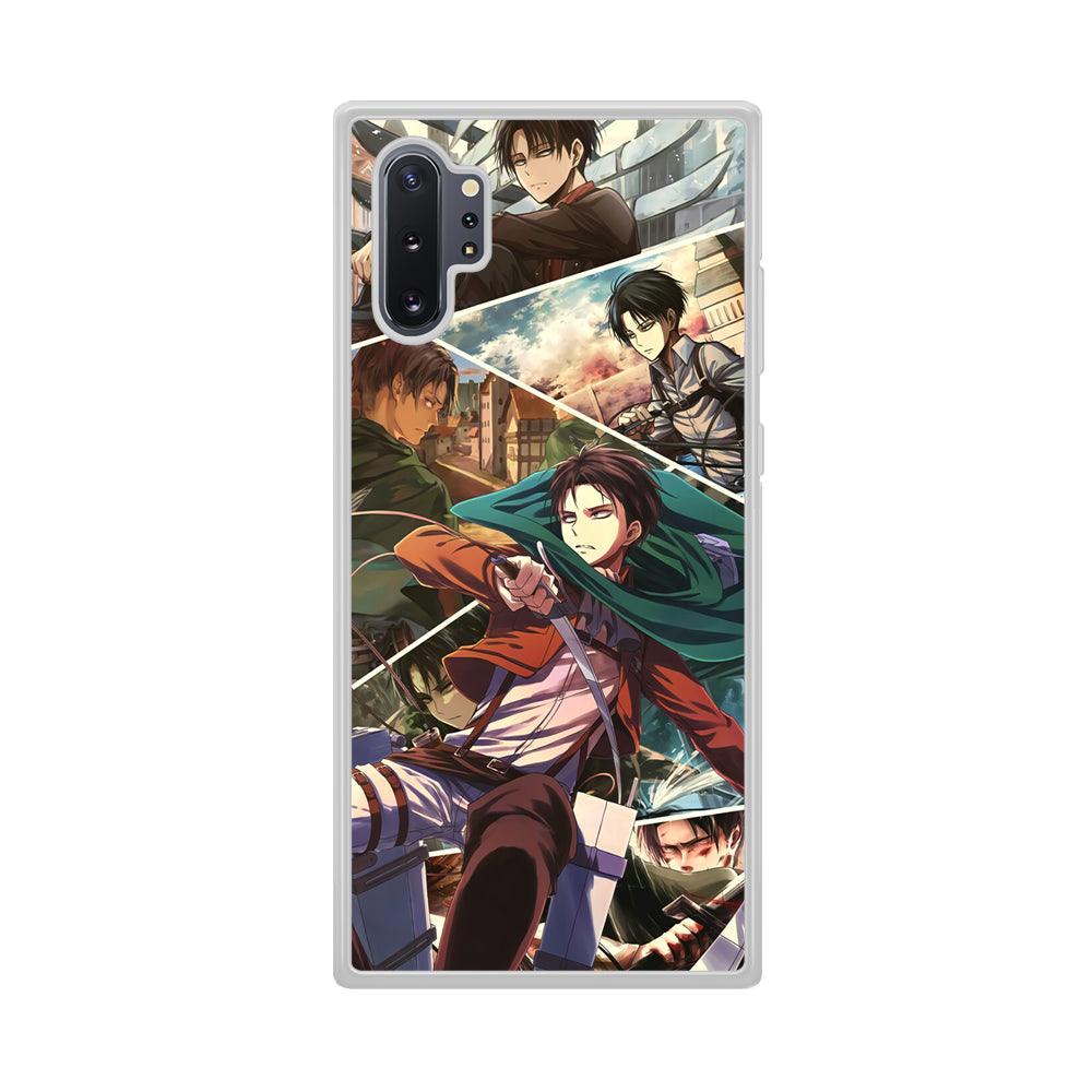 Attack on Titan Collage of Fighter Samsung Galaxy Note 10 Plus Case-Oxvistore