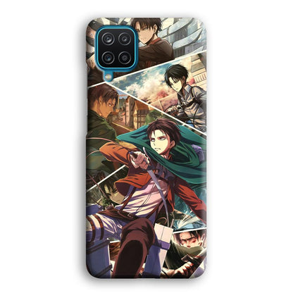 Attack on Titan Collage of Fighter Samsung Galaxy A12 Case-Oxvistore