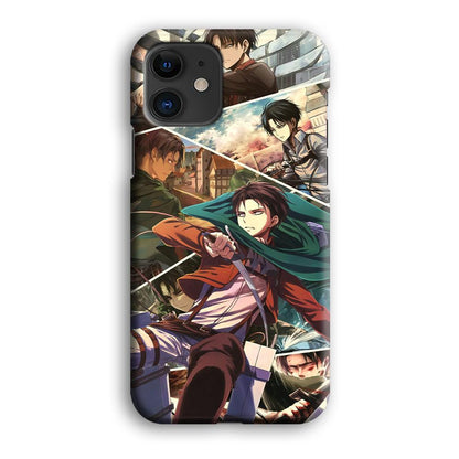 Attack on Titan Collage of Fighter iPhone 12 Case-Oxvistore