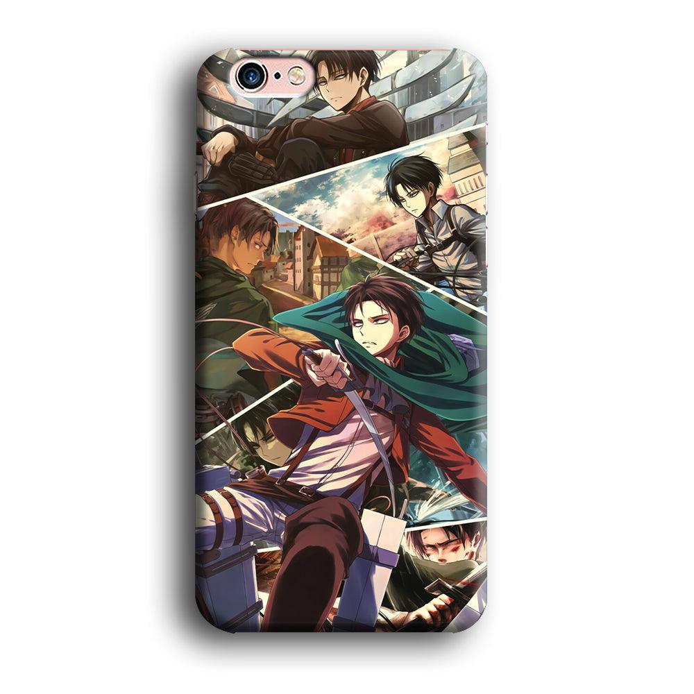 Attack on Titan Collage of Fighter iPhone 6 Plus | 6s Plus Case-Oxvistore