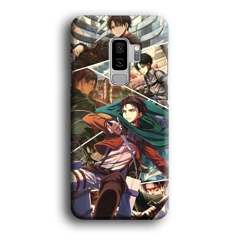 Attack on Titan Collage of Fighter Samsung Galaxy S9 Plus Case-Oxvistore