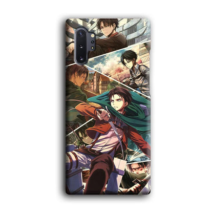 Attack on Titan Collage of Fighter Samsung Galaxy Note 10 Plus Case-Oxvistore