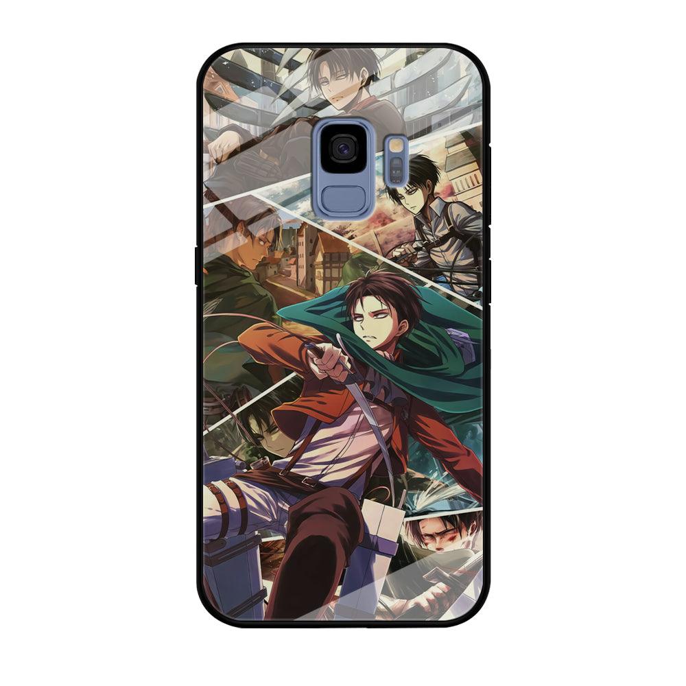 Attack on Titan Collage of Fighter Samsung Galaxy S9 Case-Oxvistore