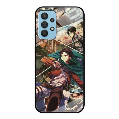 Attack on Titan Collage of Fighter Samsung Galaxy A32 Case-Oxvistore