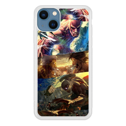 Attack on Titan Scene of Struggle iPhone 13 Case-Oxvistore