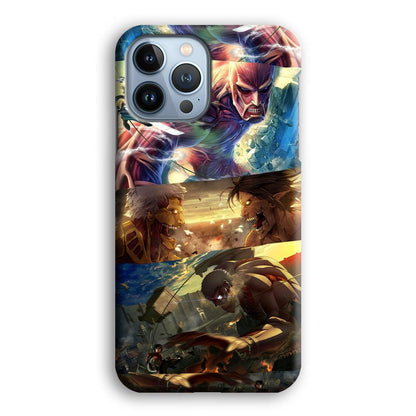 Attack on Titan Scene of Struggle iPhone 15 Pro Case-Oxvistore