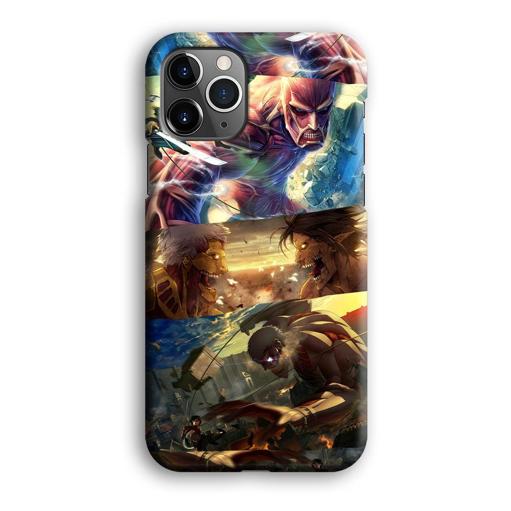 Attack on Titan Scene of Struggle iPhone 12 Pro Max Case-Oxvistore