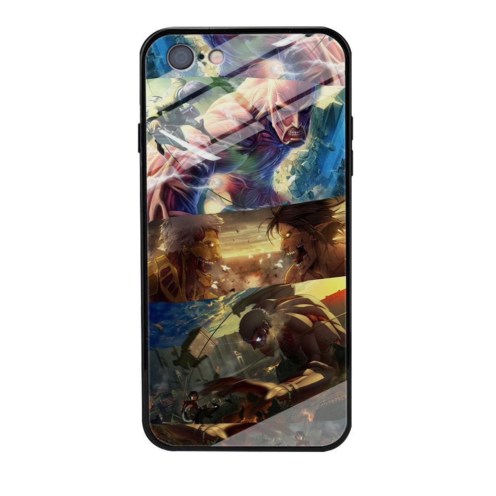 Attack on Titan Scene of Struggle iPhone 6 Plus | 6s Plus Case-Oxvistore