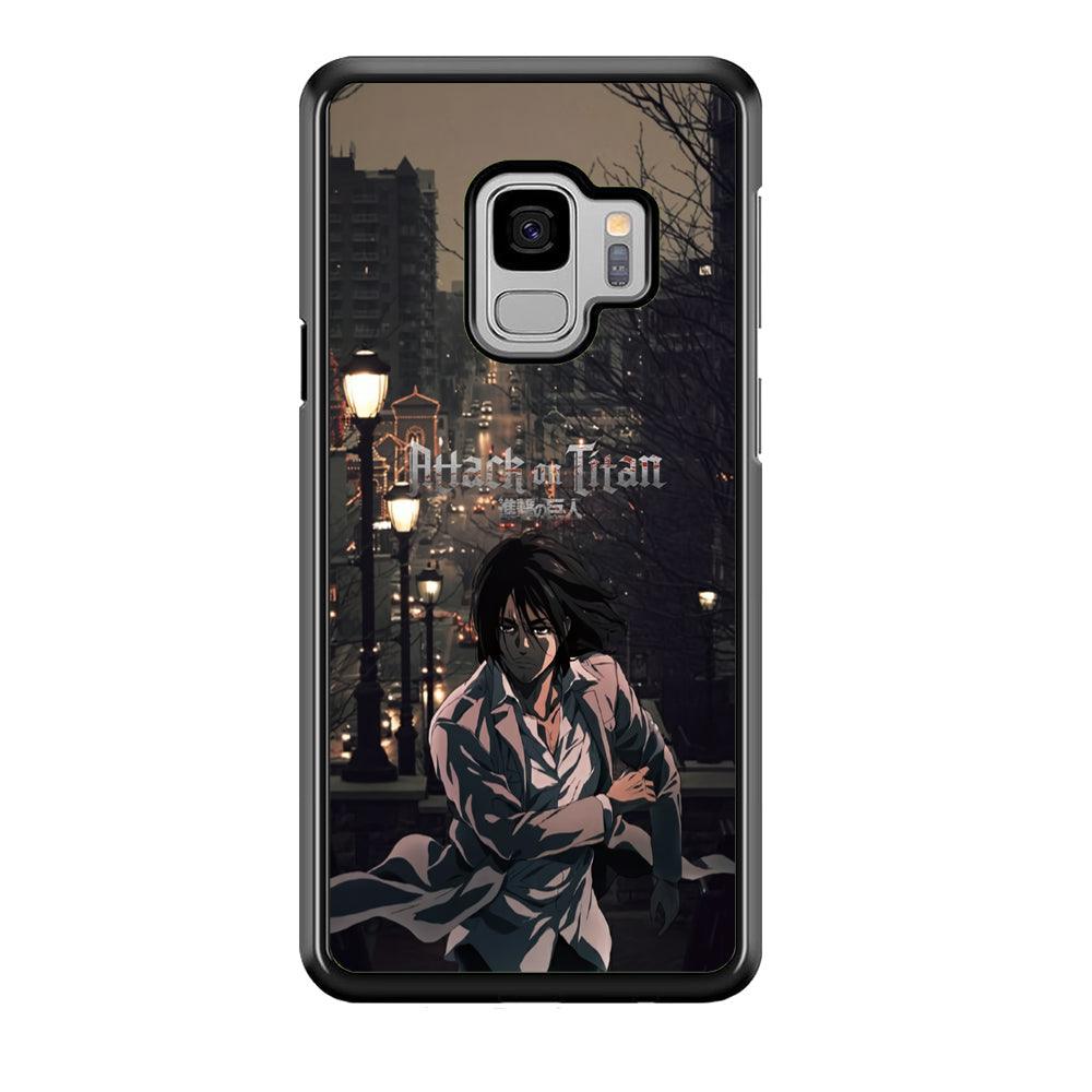 Attack on Titan Walked Home Samsung Galaxy S9 Case-Oxvistore