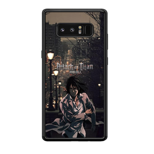 Attack on Titan Walked Home Samsung Galaxy Note 8 Case-Oxvistore