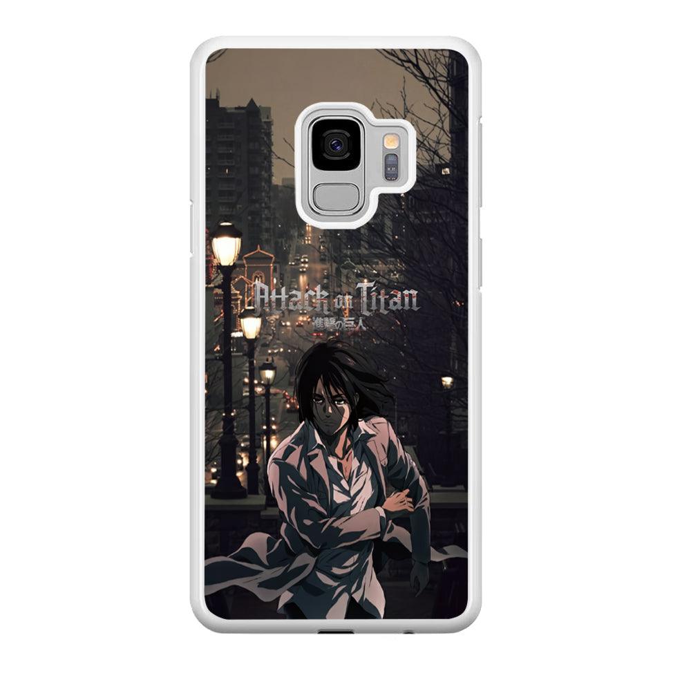 Attack on Titan Walked Home Samsung Galaxy S9 Case-Oxvistore