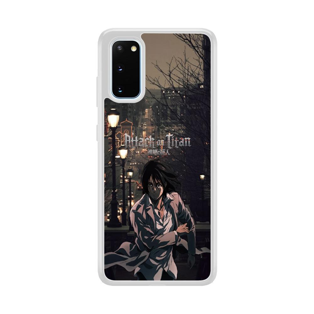 Attack on Titan Walked Home Samsung Galaxy S20 Case-Oxvistore