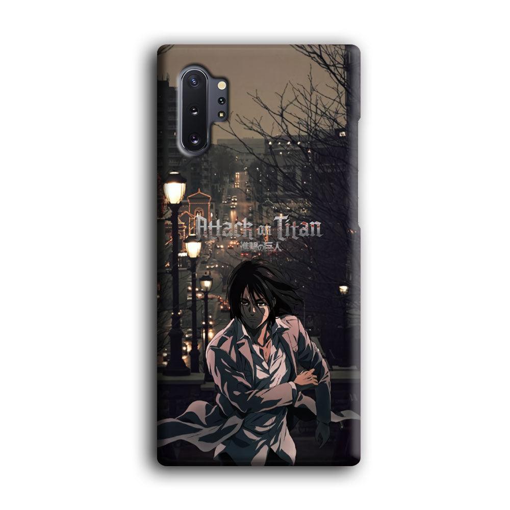 Attack on Titan Walked Home Samsung Galaxy Note 10 Plus Case-Oxvistore