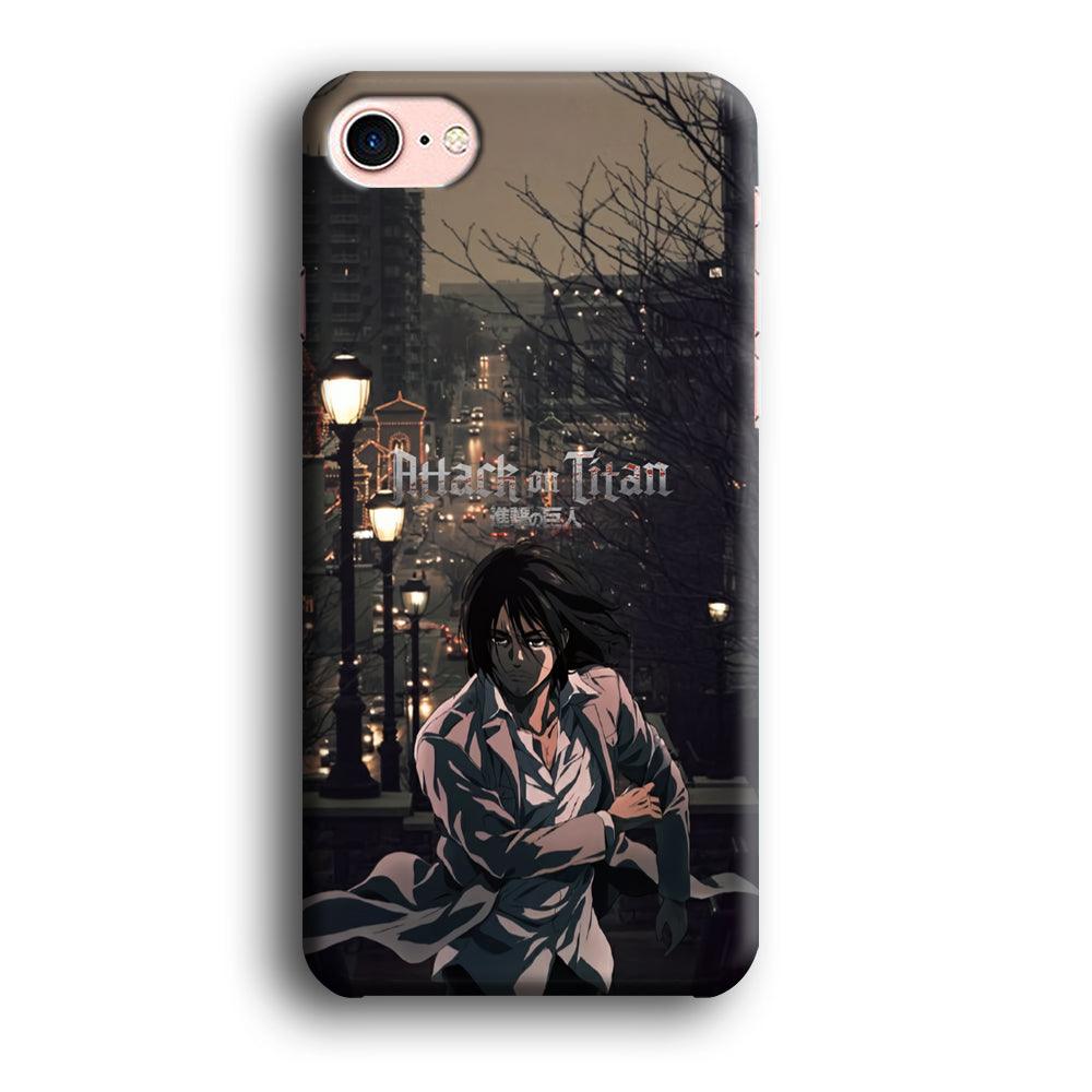 Attack on Titan Walked Home iPhone 8 Case-Oxvistore