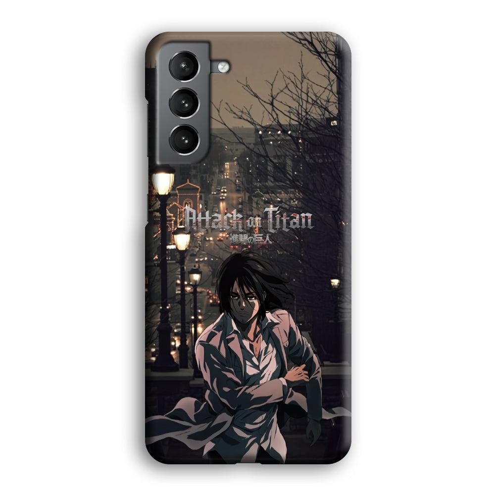 Attack on Titan Walked Home Samsung Galaxy S21 Plus Case-Oxvistore