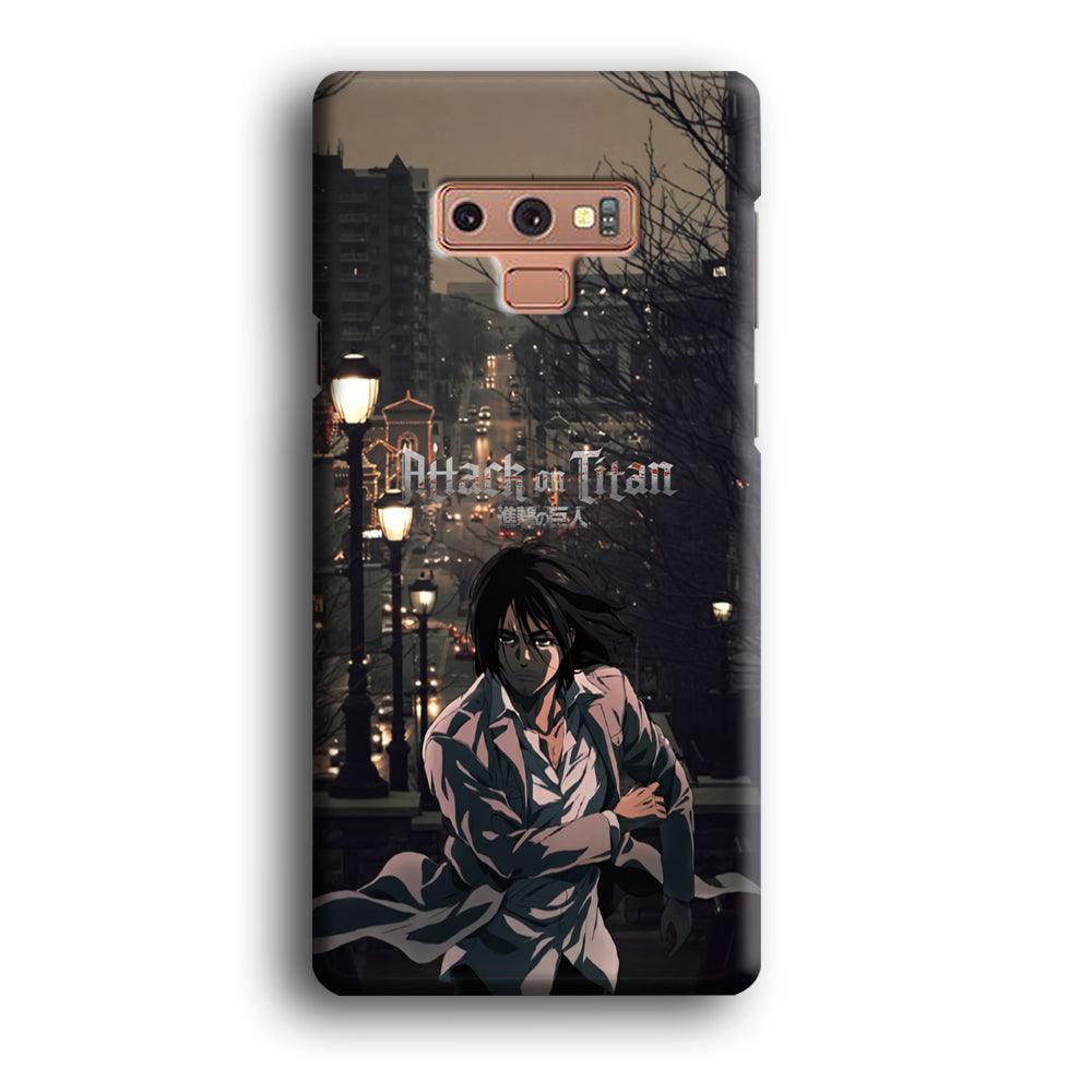 Attack on Titan Walked Home Samsung Galaxy Note 9 Case-Oxvistore