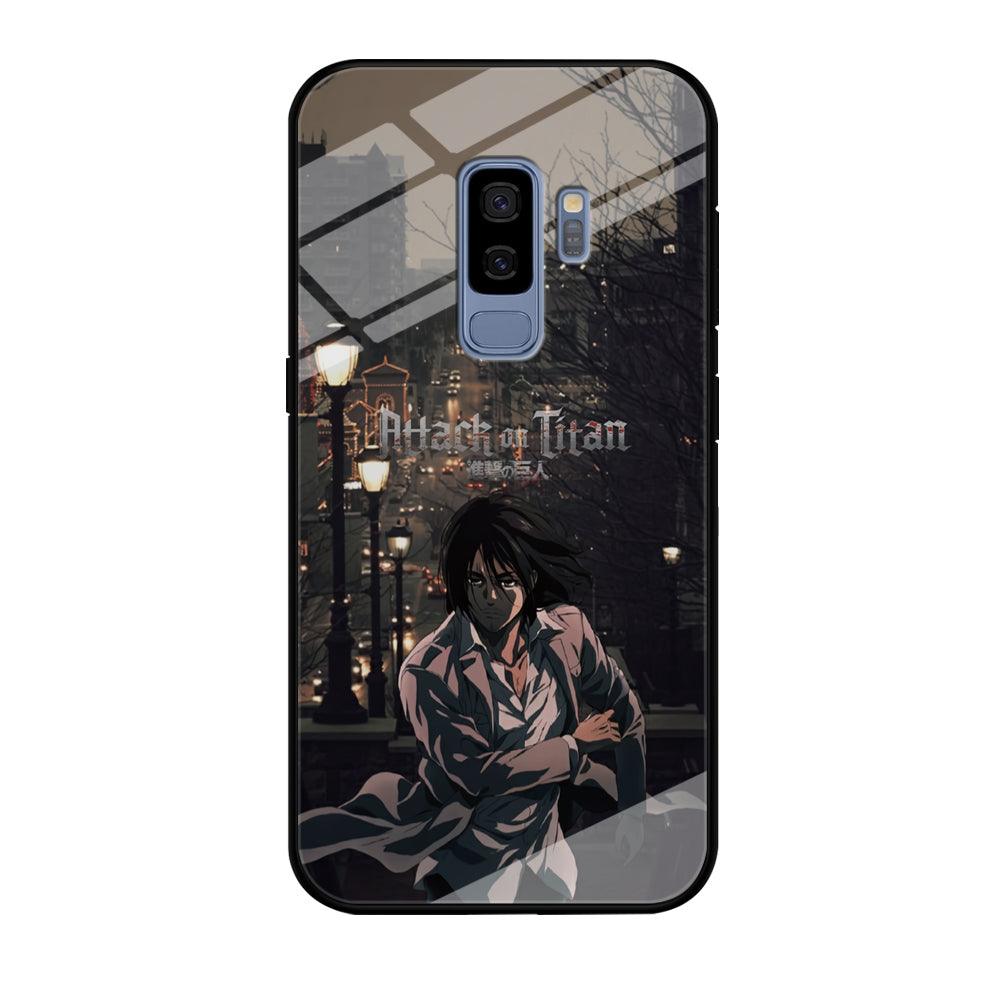 Attack on Titan Walked Home Samsung Galaxy S9 Plus Case-Oxvistore