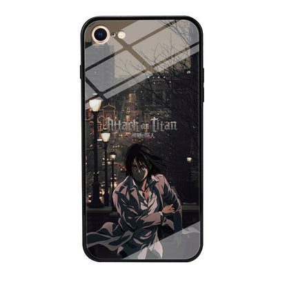 Attack on Titan Walked Home iPhone 8 Case-Oxvistore