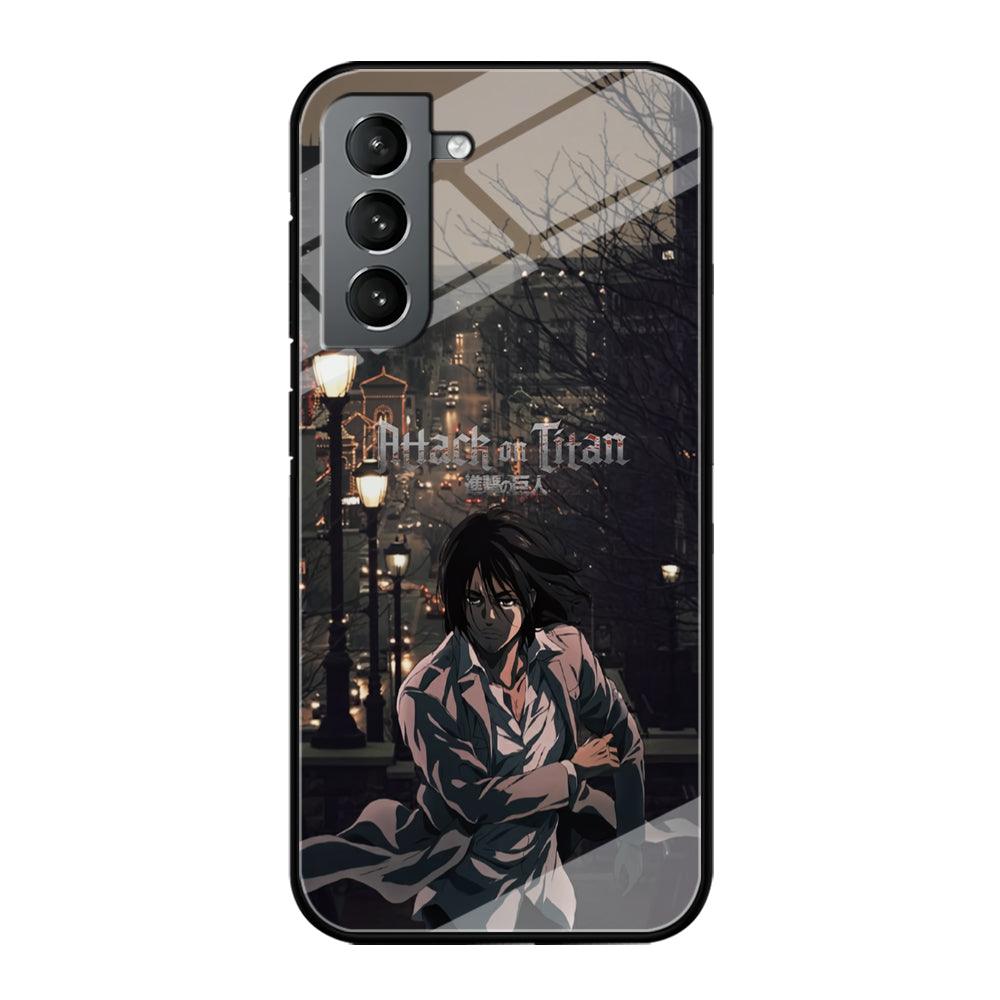 Attack on Titan Walked Home Samsung Galaxy S21 Case-Oxvistore