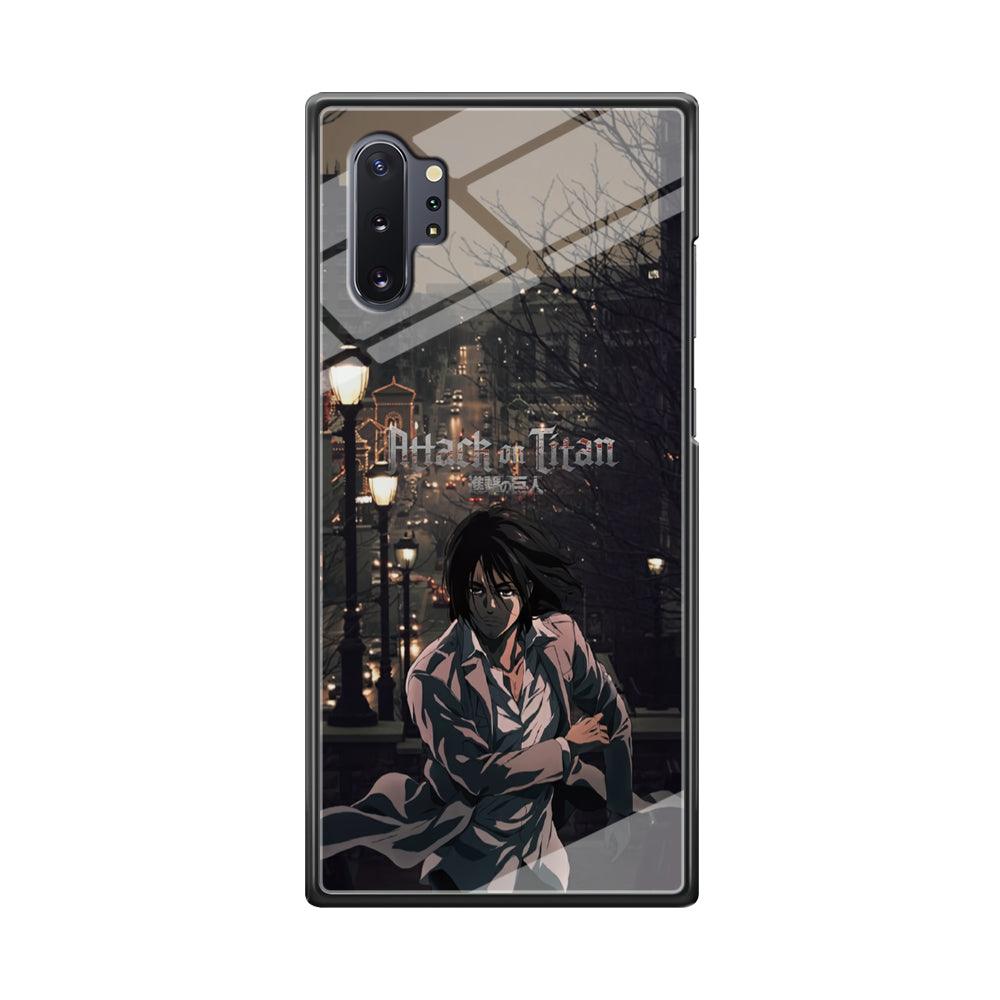 Attack on Titan Walked Home Samsung Galaxy Note 10 Plus Case-Oxvistore