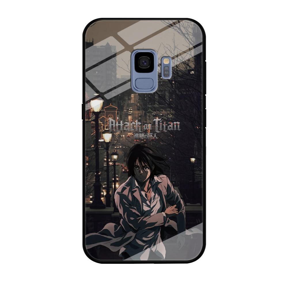 Attack on Titan Walked Home Samsung Galaxy S9 Case-Oxvistore