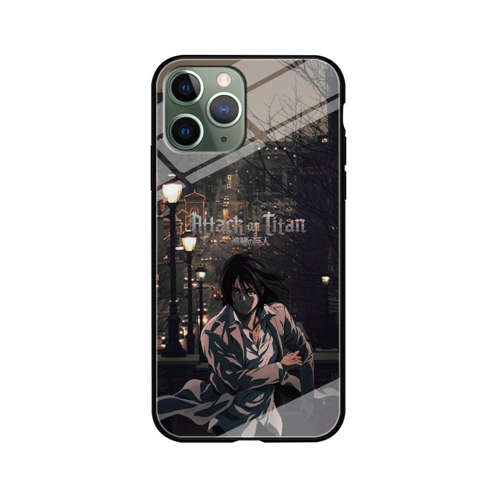 Attack on Titan Walked Home iPhone 11 Pro Case-Oxvistore