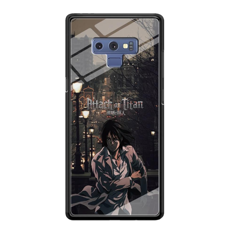 Attack on Titan Walked Home Samsung Galaxy Note 9 Case-Oxvistore