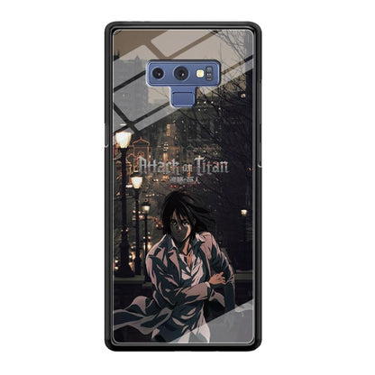 Attack on Titan Walked Home Samsung Galaxy Note 9 Case-Oxvistore