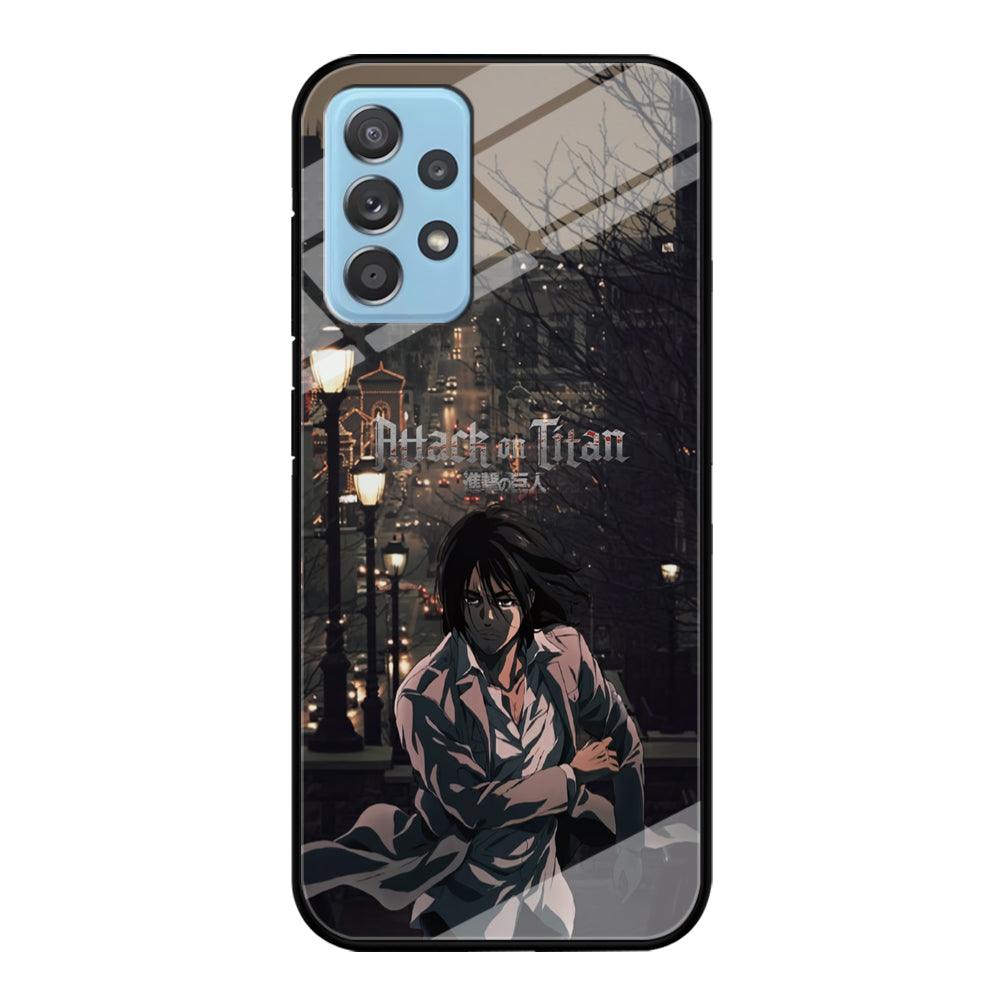 Attack on Titan Walked Home Samsung Galaxy A52 Case-Oxvistore