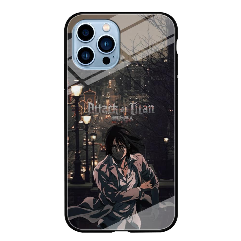 Attack on Titan Walked Home iPhone 14 Pro Case-Oxvistore