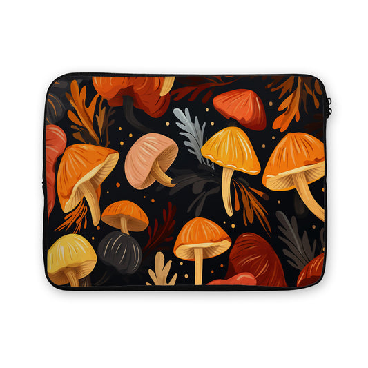 Mushrooms Art Laptop Sleeve Protective Cover