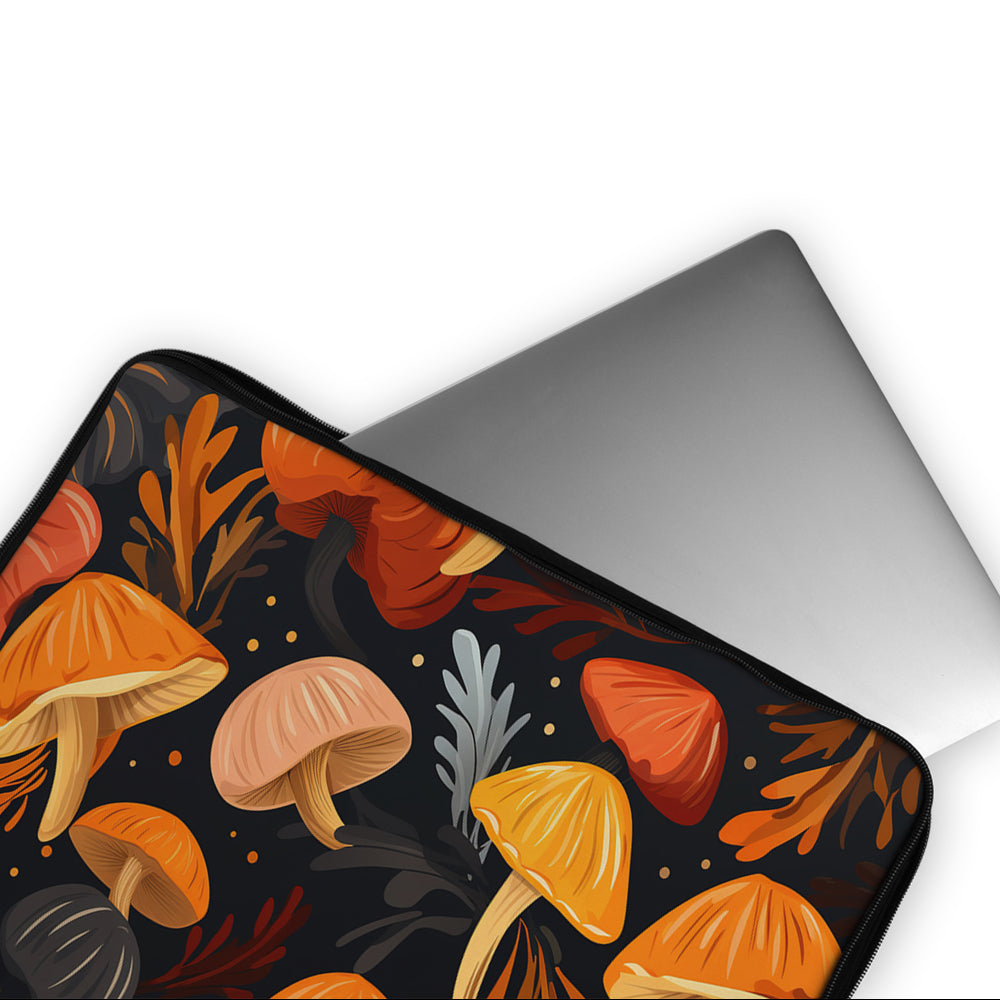 Mushrooms Art Laptop Sleeve Protective Cover