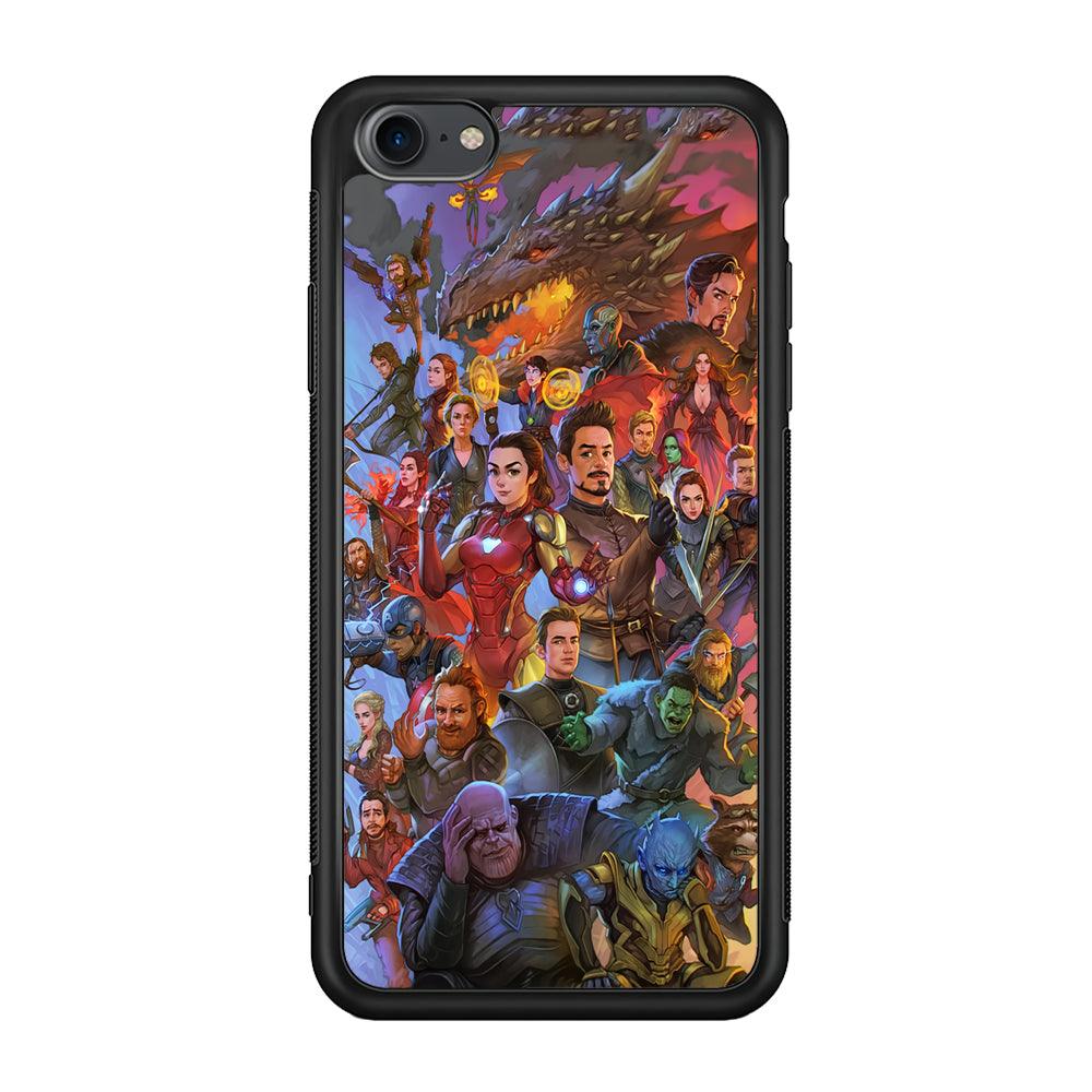 Avenger Assembly Point iPhone 8 Case-Oxvistore