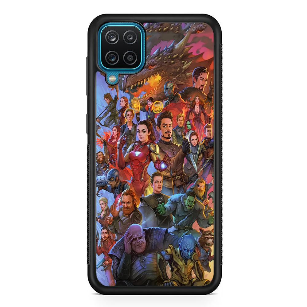 Avenger Assembly Point Samsung Galaxy A12 Case-Oxvistore