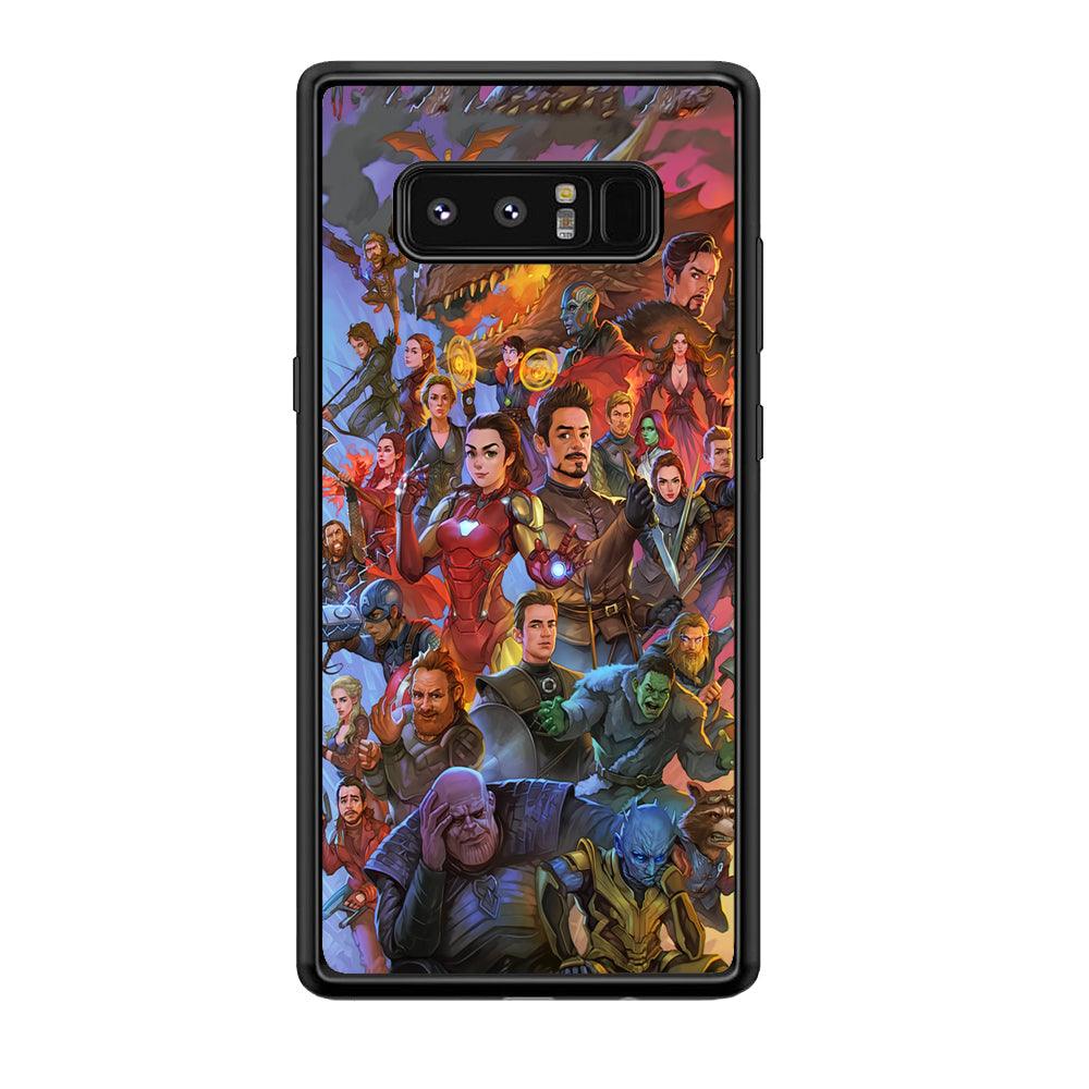 Avenger Assembly Point Samsung Galaxy Note 8 Case-Oxvistore