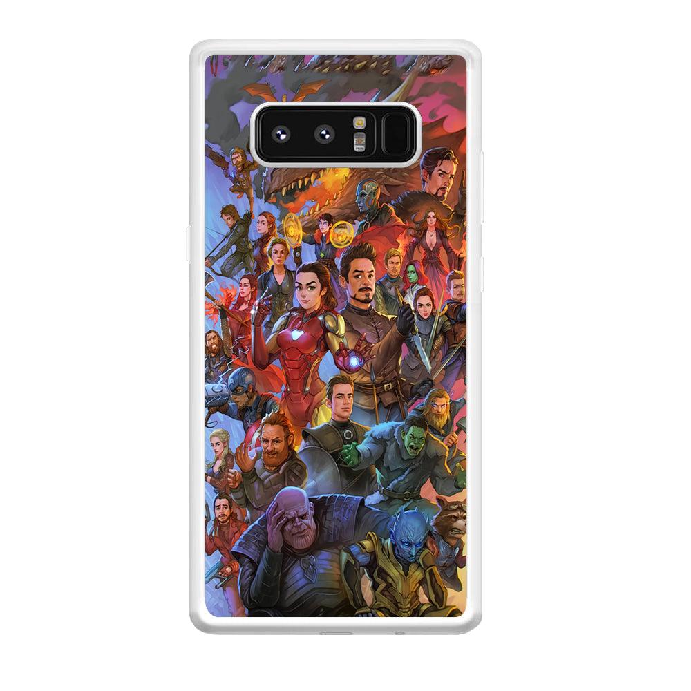 Avenger Assembly Point Samsung Galaxy Note 8 Case-Oxvistore