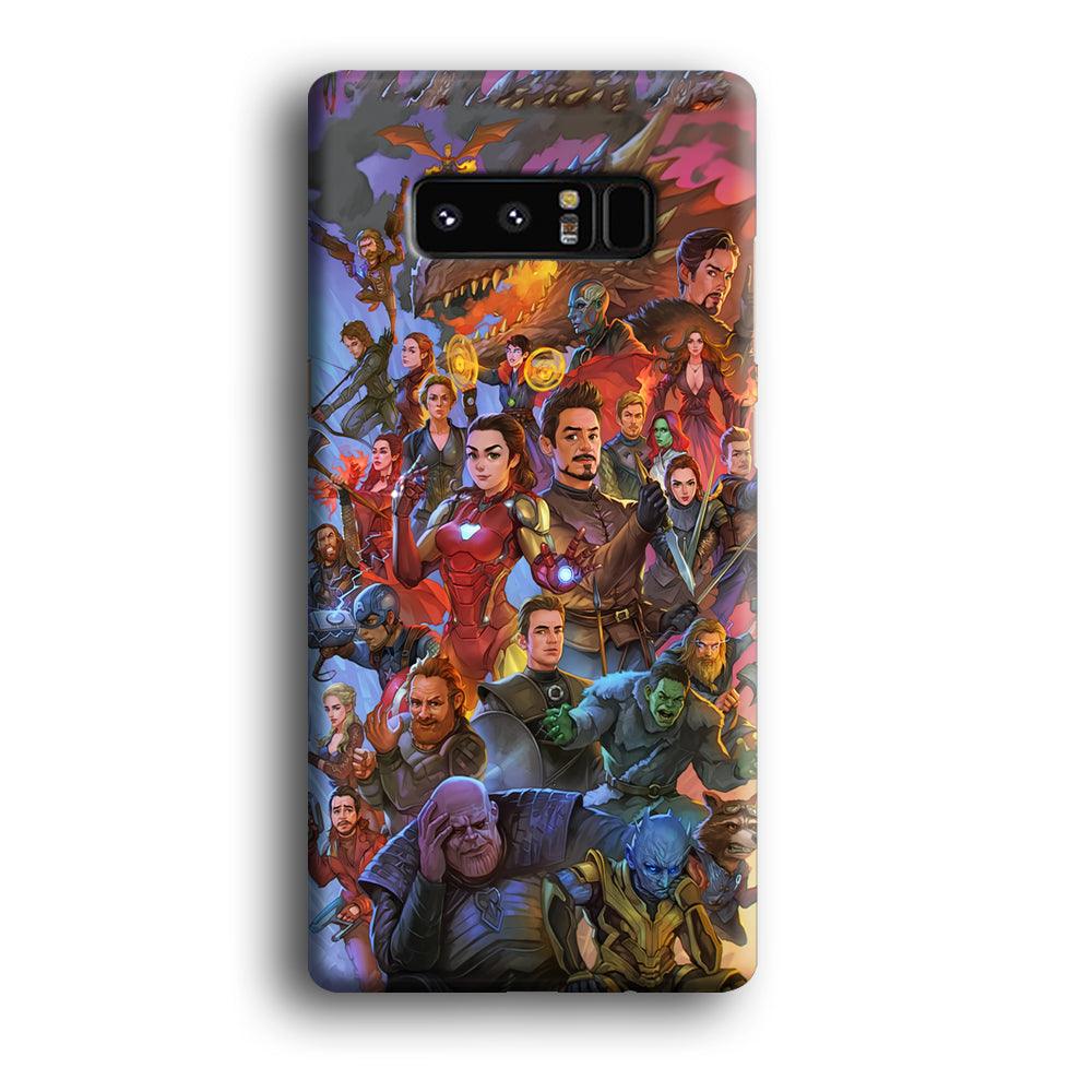 Avenger Assembly Point Samsung Galaxy Note 8 Case-Oxvistore