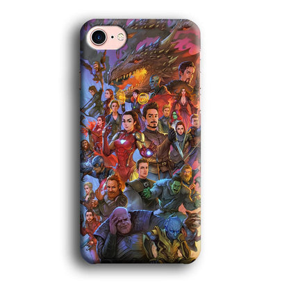 Avenger Assembly Point iPhone 8 Case-Oxvistore