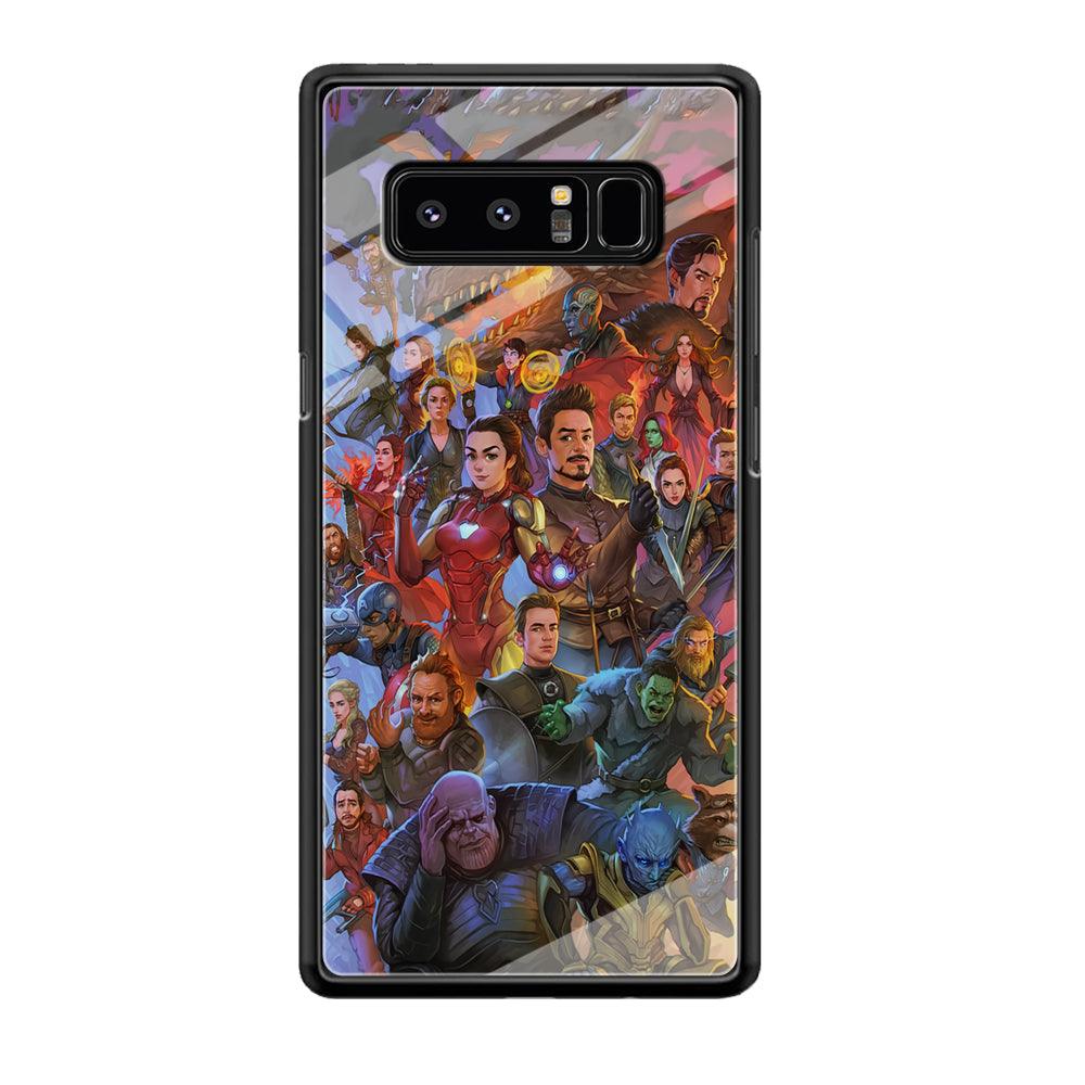 Avenger Assembly Point Samsung Galaxy Note 8 Case-Oxvistore