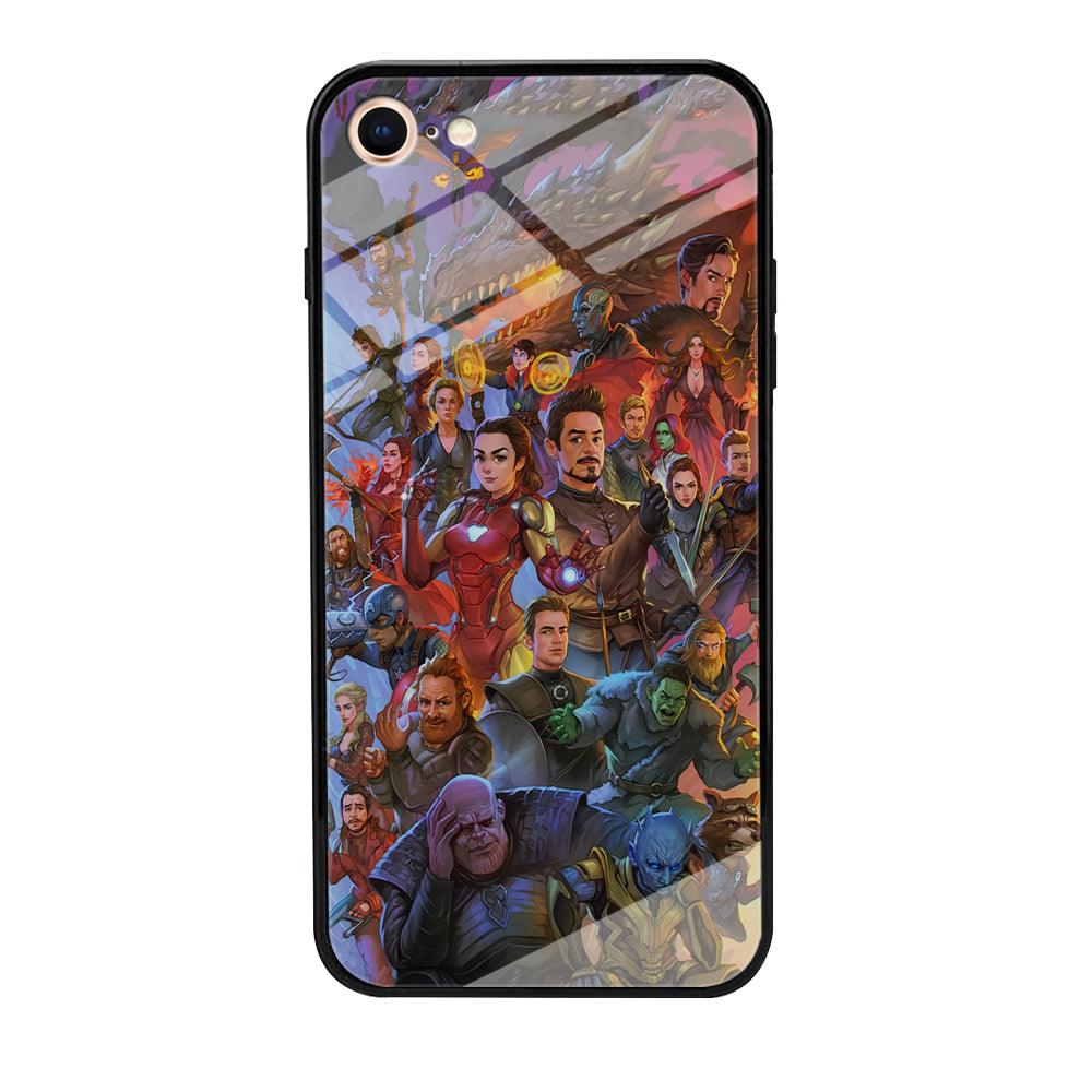 Avenger Assembly Point iPhone 8 Case-Oxvistore