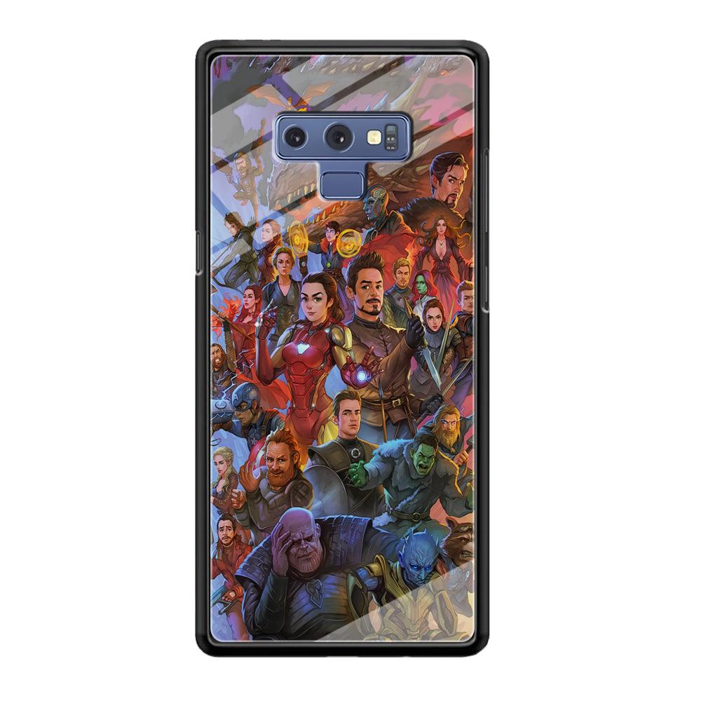 Avenger Assembly Point Samsung Galaxy Note 9 Case-Oxvistore