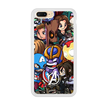 Avenger Cartoon Kid iPhone 7 Plus Case-Oxvistore