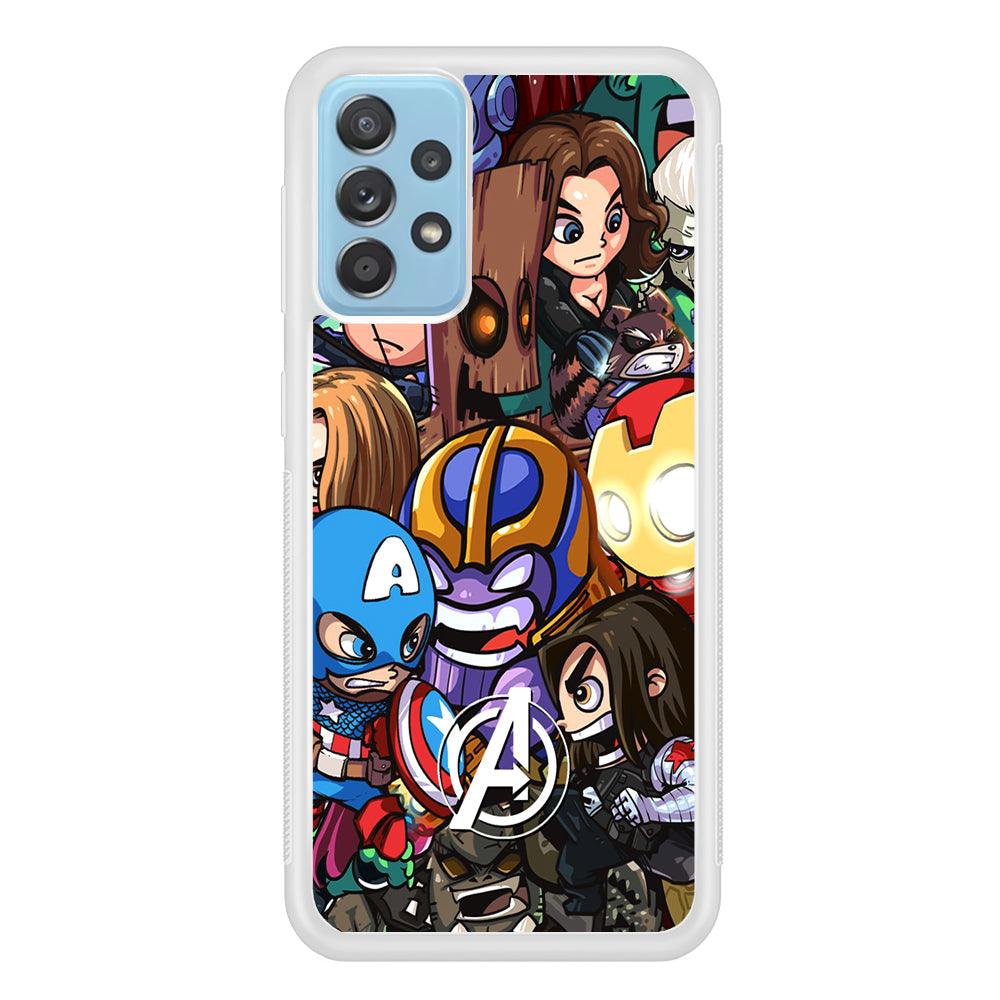 Avenger Cartoon Kid Samsung Galaxy A72 Case-Oxvistore